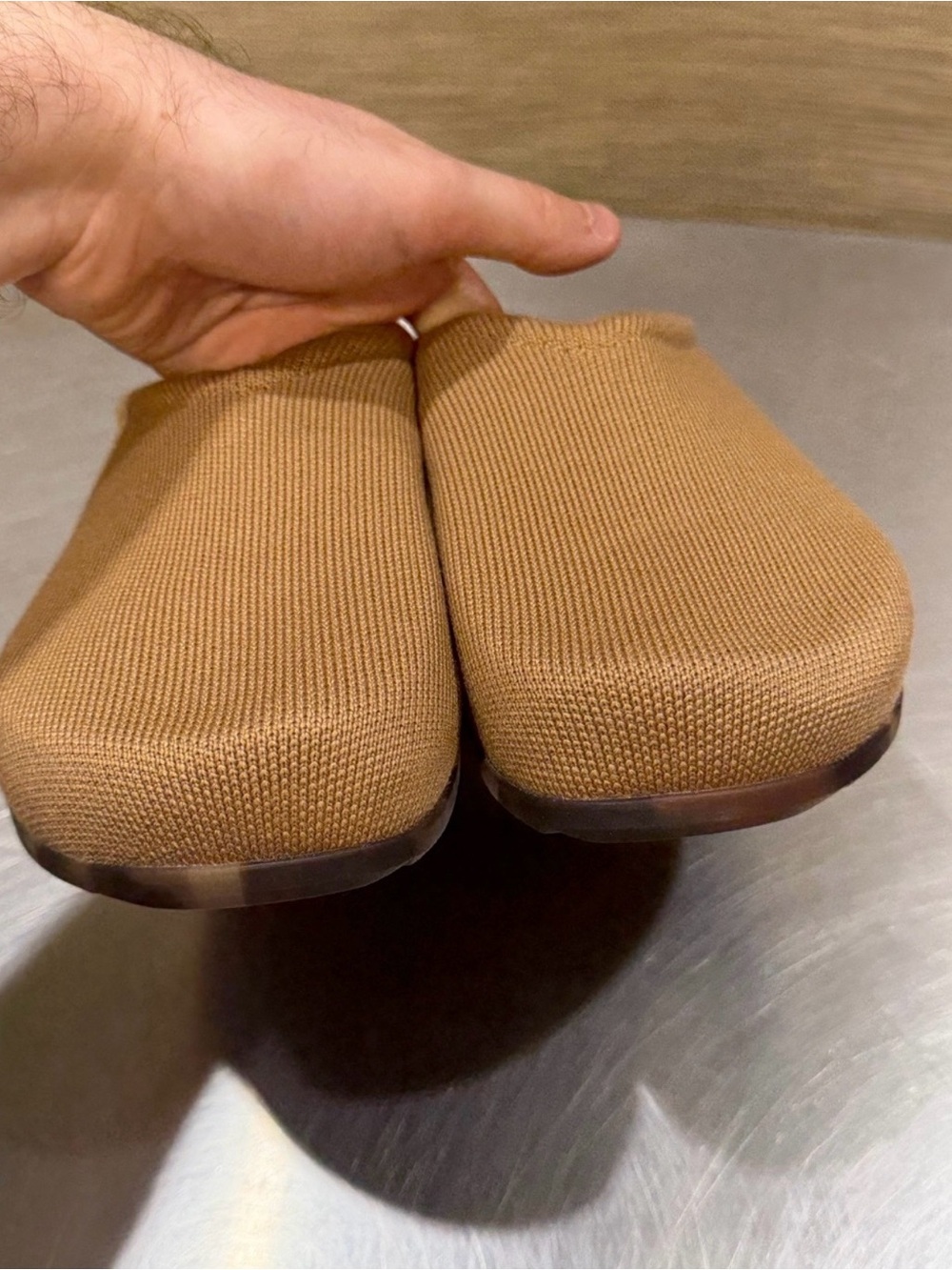 Rothy’s The Casual Clog in Butternut Merino Wool Sustainable Women’s 9 - Picture 4 of 8